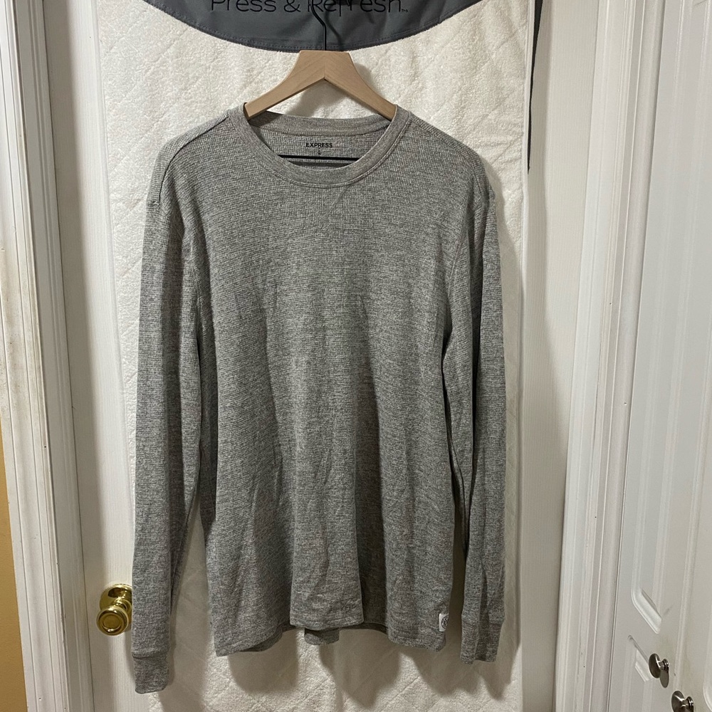 Express Long Sleeve Crew Neck Tee